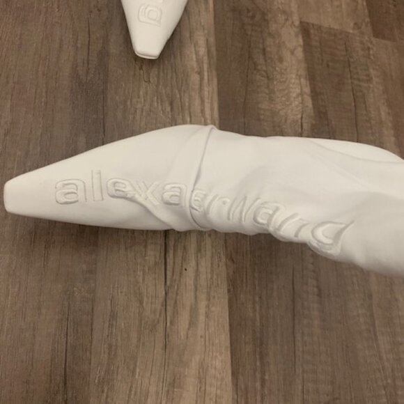 Alexander Wang Vanna High Heel Stretch Mid Calf Boots EU 37 US 7 - Picture 3 of 7